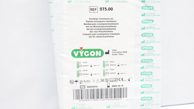 Vygon 275.00 Value Life Exchange Transfusion Set (x)